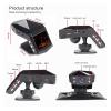 1080P Full HD Dash Cam Car Video Driving Recorder with Center Console LCD DVR, 170 Wide Angle(16G) view 3