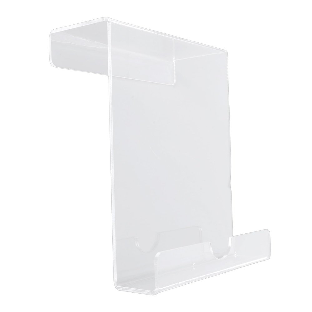 Luocute Treadmill Tablet Holder, Acrylic Book Stand for Exercise Bike and Gym Equipment, with No Tools Assembly for Tablet, Phone and Magazines (7.09x6.3x2.48in) (Transparent)