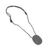 Aumotop Magnetic Chest Mount Camera Holder, 360 Rotating Magnetic, Lightweight & Sturdy for C100, C200, C300 with Plastic Material, Suitable for Wear on Clothes, Backpacks, Iron (Black) view 3