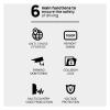 Car Video Recorder Wide Angel Night Vision Dash Cam Hidden Driving DVR Camera English Voice WiFi(WiFi Step-Down line,None) view 3