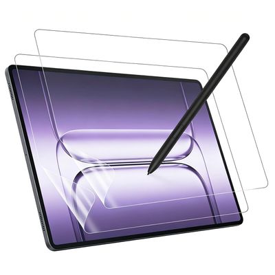 Negugew 2 Pack Paper Screen Protector For OnePlus Pad 3 Tablet, Matte PET Film Drawing and Writing Like on Paper