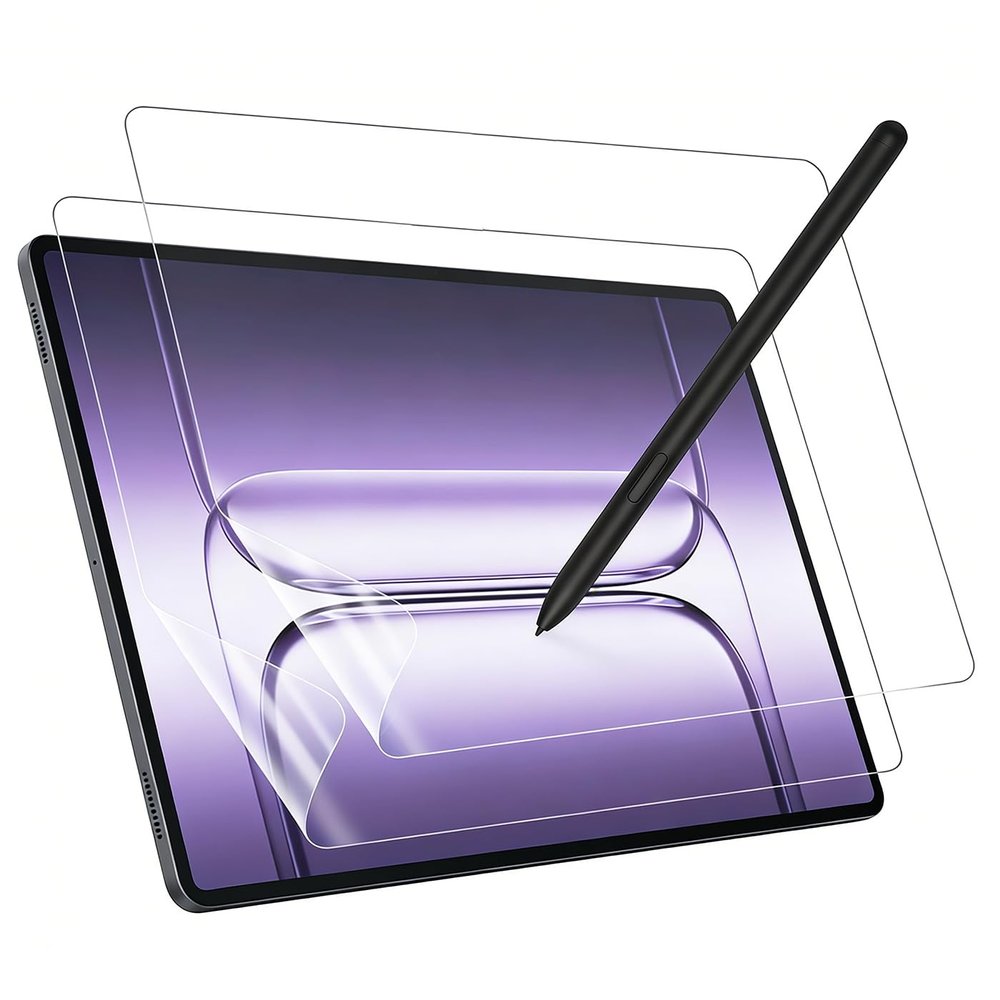 Negugew 2 Pack Paper Screen Protector For OnePlus Pad 3 Tablet, Matte PET Film Drawing and Writing Like on Paper