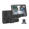 4.0 Inch Dash Camera Cam Dual Lens Support Rearview Video Recorder DVR 3 Cameras Car Auto Registrator(32G) view 1