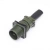 SCQDPFBEK MS5015 MS3100A-18-8P U.S. Military Standard Aviation Plug Connector view 1
