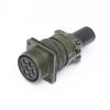 MS5015 MS3100A-24-10S 7Pin 7P U.S. Military Standard Aviation Plug Connector view 1