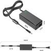 saschedross 19V AC/DC Adapter for Charging ACEMAGIC W1 AMD Ryzen 7 8745HS / F1A Intel Core i9-12900H Mini PC Small Desktop Computer 19VDC DC19V 19volt 19.0 Volts Power Supply Cord Charger Cable PSU view 2