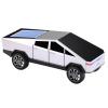 WSTER Solar-Powered car-Shaped Bluetooth Speaker, Portable Wireless Stereo, high-Definition Sound Quality, TWS Dual-Ear Pairing, Truck-Shaped Speaker, Suitable for Home, Office and Gift (Silver) view 1