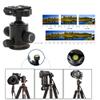 BK - 03 Aluminium Alloy Ball Head, Universal Tripod Ball Head with Level, 360 Degree Horizontal Adjustment and Quick Release Plate, Damping Adjustable Knob for DSLR Camera Photogra view 2