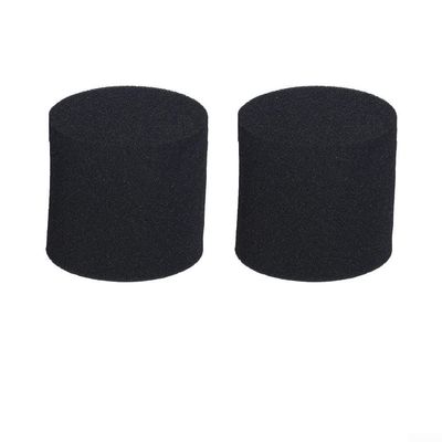 Foam Speaker Port Bungs 35/44/55/60/65mm Diameter x 50/65/50/60mm Height, 2 Pack for Reducing Bass Boominess, Black(60x50)