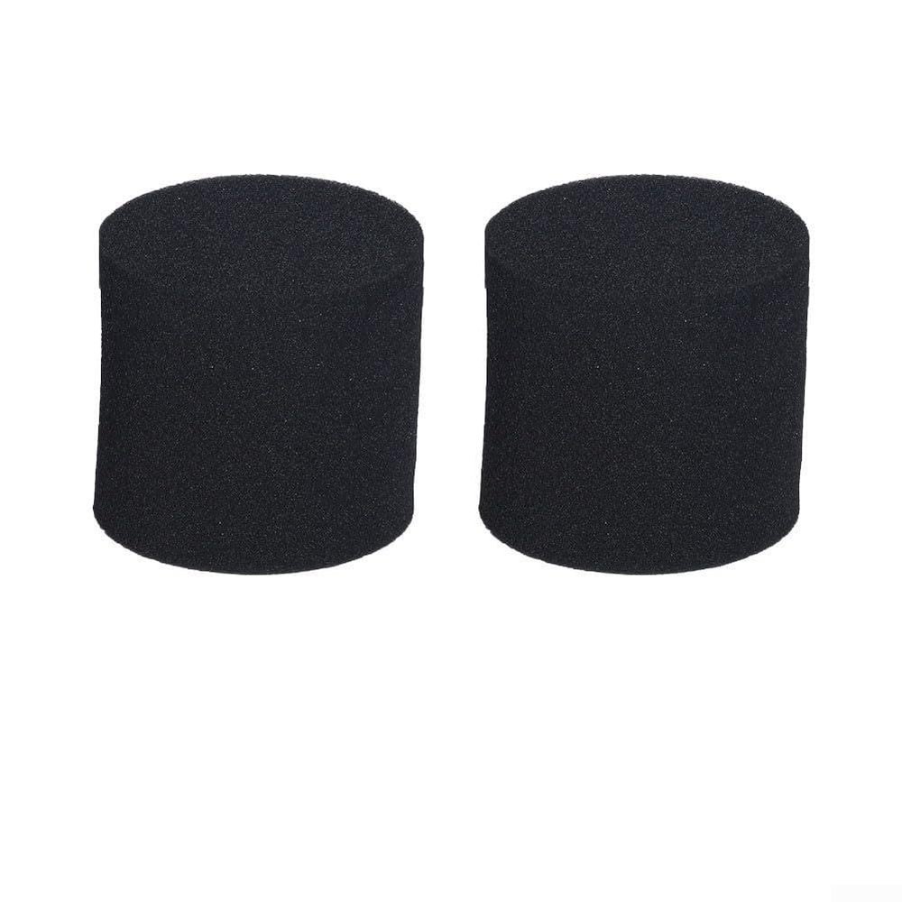 Foam Speaker Port Bungs 35/44/55/60/65mm Diameter x 50/65/50/60mm Height, 2 Pack for Reducing Bass Boominess, Black(60x50)