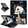Rotating Case for iPad 10th Generation 10.9 Inch(2022),iPad (A16) 11th Generation 11 Inch(2025),Horizontal & Vertical Stand Cover with Auto Wake/Sleep,Skeleton Butterfly view 1