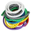 Cable Tidy SleeveSpiral Wrap 2 Meter Cable Wrapping Bands 8mm 10mm 14mm 16mm Flame Retardant Sleeving Tube Spiral Protective(Red Color,10mm Inside Diameter) view 2