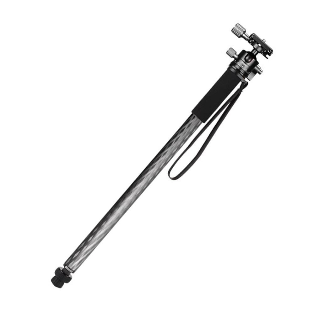 Monopod for Photographers Height Adjustable with 4-Section Lightweight & Travel Unipod Hiking Tool Multifunction Hiking Stick