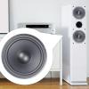 Woofer Vibrating Membrane  3 12inch Diaphragm Subwoofer, Passiv RadiatoOr Booster Designed, Speaker Home Mobile Audio Enclosures | Home and Mobile Audio Subwoofer Enclosures view 3