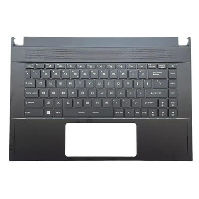 wzqrps New Replacement for MSI GS66 P66 Stealth Laptop Upper Case Palmrest RGB Backlit Keyboard Assembly Part MS-16V1 3076V1C214 16V2 16V3 16V4 Black