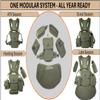 Prowler Gear - THE GUIDE BUNDLE: All Season Binocular Chest Pack Harness With 5 Piece Modular Accessory Kit: One Solution - Early Scouting To Late Season - Olive Green - Fits Up To Most 12x50 Bino view 2