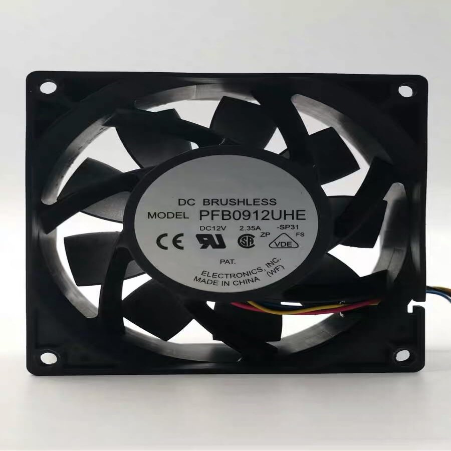 PFB0912UHE DC12V 2.35A 4-Wire Inverter Cooling Fan 90x90x38mm 9cm
