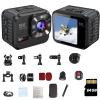 5K30FPS HDPOV Waterproof Capture Camera, 128G 5K Action Camera, Ultra Wide Angle HD Wearable Body Adventure Action Cameras for Diving Cycling Outdoor (64GB) view 1