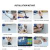 Car Shark Fin Antenna, for Kia Forte Koup/Cerato Sedan/Cerato Hatchback/K3 Sedan, Auto Radio Signal Waterproof Exterior Roof Aerials(Normal/E) view 3