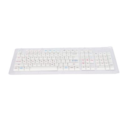 108 Keys PBT Keycaps, Keyboard Keycaps Set, Dye Sublimation OEM Height Keycaps with Oil Proof Coating, Ergonomic Design for 61/87/104/108 Key Mechanical Keyboards, Gaming Computer