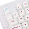 108 Keys PBT Keycaps, Keyboard Keycaps Set, Dye Sublimation OEM Height Keycaps with Oil Proof Coating, Ergonomic Design for 61/87/104/108 Key Mechanical Keyboards, Gaming Computer view 3