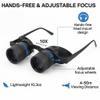 10X Opera Binocular Glasses, Hands-Free Binocular Glasses, 10X Zoom with Polarized Lens, Adjustable HD Optical Telescope, for Bird Watching, Sports, Opera, Sight Seeing view 3