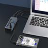 USB 3.0 Extension Hub with 7 Port and Individual LED Indicators for Efficient Data Transfer On Computer view 2