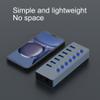 USB 3.0 Extension Hub with 7 Port and Individual LED Indicators for Efficient Data Transfer On Computer view 3