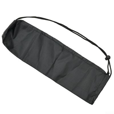 Drawstring Toting Bag for Mic Tripod Stand, Light Stand, Umbrella - 43 to 113 cm Portable Carry Case, 210D Polyester, Black(8.5x43cm)