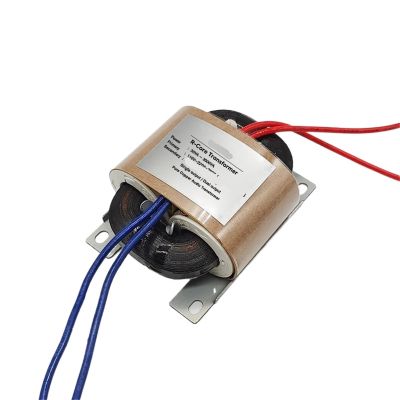10W R-Core Power Transformer Dual Output 12V-0-12V /15V /18V-0-18V /24V Copper Wire Audio Amplifier Input 220V 110V 1Pcs(Input 110V,24V-0)