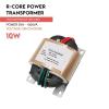 10W R-Core Power Transformer Dual Output 12V-0-12V /15V /18V-0-18V /24V Copper Wire Audio Amplifier Input 220V 110V 1Pcs(Input 110V,24V-0) view 2