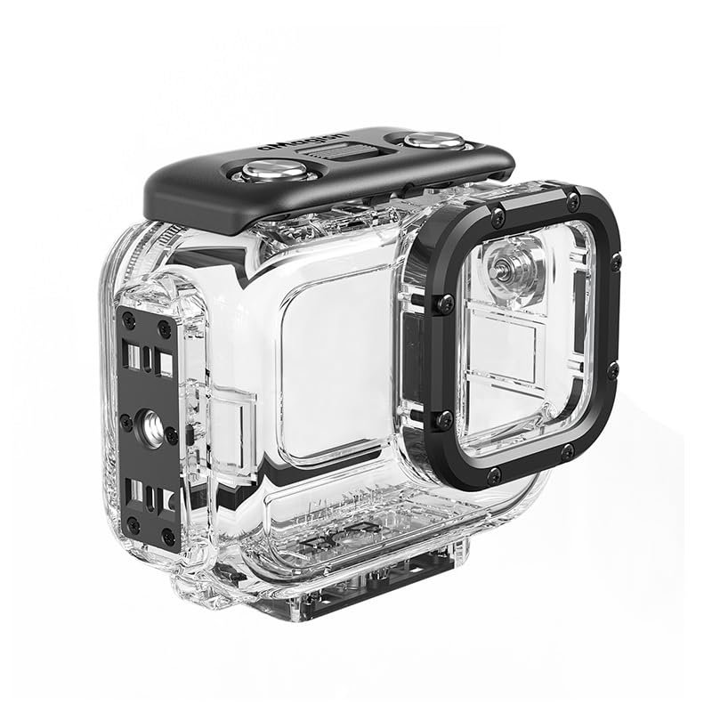aMagisn Horizontal-Vertical Dive Case for Insta360 Ace Pro & Ace, 60m Waterproof, Anti-Fog, Optical Glass Lens, Quick Release Compatible (Ace Diving Shell)