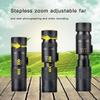 10-300x40 Zoom Monocular with Smartphone Adapter and Night Vision, Black view 2