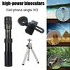 10-300x40 Zoom Monocular with Smartphone Adapter and Night Vision, Black view 3