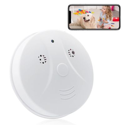 WiFi Spy Smoke Detector Hidden Camera 1080P HD Video Camera Wireless Security Camera with Night Vision, Motion Detection, Remote View for Home and Office