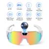 Baseball Sun Glasses with Camera, POV 4K HD Smart Glasse, Cameras and Audio Video Action, for Hiking, Baseball & Outdoor (B-Ice Blue) view 2