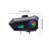 Aumotop Motorcycle BT5.3 Intercom Headset Advanced Noise Cancellation for Clear Communication and Music Enjoyment Wireless Headset for Motorbike Riders (2-in-1) view 3