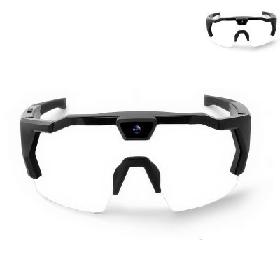 4K HD Sports Glasses with Camera, Smart Camera Glasses for Action Sports,2026 Upgrade Smart Baseball Recording Glassess, HD Video RecordingGlasses, Unisex for Cycling Hiking (Color Change-A)