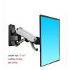 F120 17-27 inch Aluminum GS Gas Spring 360 Degree Rotation Full Motion TV Wall Mount Bracket LCD Monitor Wall Mount Screen Bracket(Black) view 2