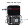 XBERSTAR Carrying Case Compatible with DJI Neo 2 Fly More Combo,Portable Travel Storage Bag with Custom Inner Mold view 3