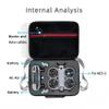 XBERSTAR Carrying Case Compatible with DJI Neo 2 Fly More Combo,Portable Travel Storage Bag with Custom Inner Mold view 4