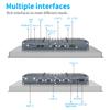 12.1 inch All in One PC Touch Screen Industrial Computer,Industrial Embedded Panel PC,Fanless Panel Computer Windows 10 Pro,I7 16GB RAM 256GB ROM,4xUSB3.0,2xUSB2.0,4xRS232+2xRS485,8*GPIO,HDMI,2xLAN view 3