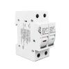 1P/2P DC Fuse Holder 10 * 38mm High Voltage Solar photovoltaic 1100V TOPV-30 Base photovoltaic System Protector gpV(2P Without LED) view 3