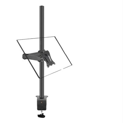 800mm T902-180 10-inch-27-inch Monitor Desktop Stand Full Motion 360-degree Steel Bracket Clamp Base Monitor Mounting Arm LCD Stand 0-11kg(with clamp Base)