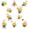 1000 PCS Cute Bee Stickers - Adhesive Cartoon Decals for Water Bottle, Laptop, Scrapbook, Journal, Card, Envelope - Bulk Office Supplies for Girls Teens Party Decorations view 2