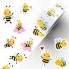 1000 PCS Cute Bee Stickers - Adhesive Cartoon Decals for Water Bottle, Laptop, Scrapbook, Journal, Card, Envelope - Bulk Office Supplies for Girls Teens Party Decorations view 4