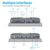 10.4 inch All in One PC Touch Screen Industrial Computer,Industrial Embedded Panel PC,Fanless Panel Computer Windows 10 Pro,I3 16GB RAM 256GB ROM,4xUSB3.0,2xUSB2.0,4xRS232+2xRS485,8*GPIO,HDMI,2xLAN view 3