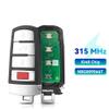 NBG009066T 4 Button Keyless Remote Key 315MHZ for VW Passat B6 3C B7 Magotan CC view 2
