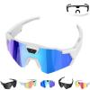 4K HD POV Sports Glasses with Camera, Smart Camera Glasses for Action Sports,Smart Baseball Recording Glassess (Blue) view 1
