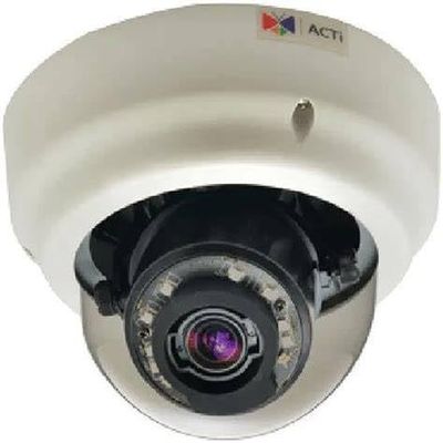 B61 5MP Network Dome Camera, 3X Optical Zoom, Indoor Full HD IR WDR, Vandal Resistant IK09, PoE, DC 12V, MicroSD Storage